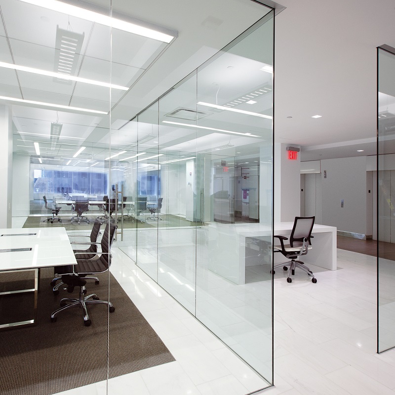Glass partitions and office partitions