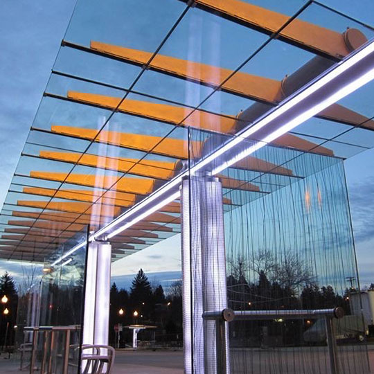 Glass canopies