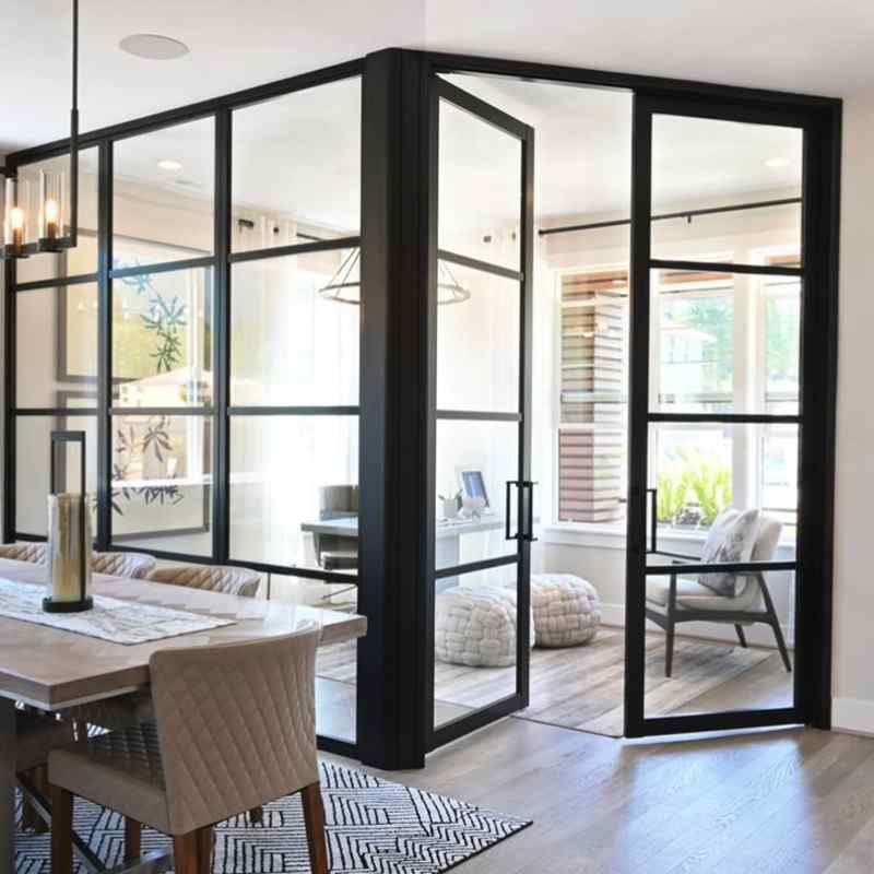 flex-angle-home-office-glass-panel-walls-and-partial-open-glass-swing-door