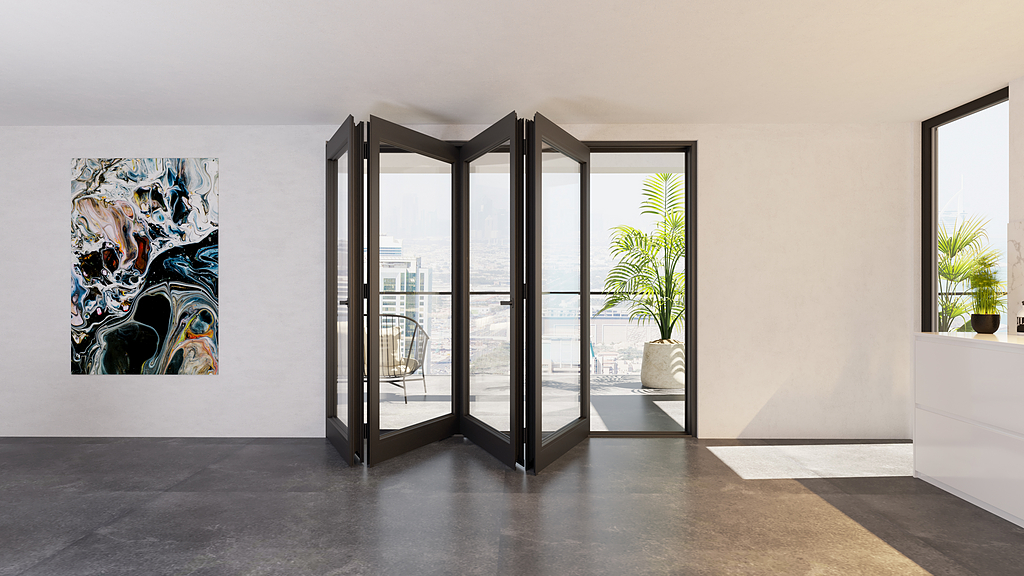 What folding doors are suitable