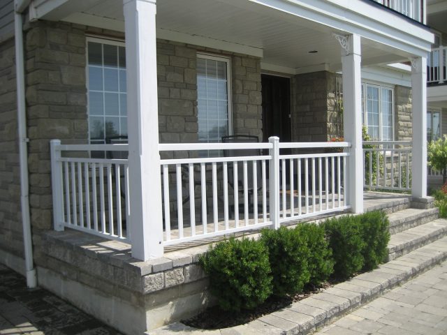 Aluminum railings