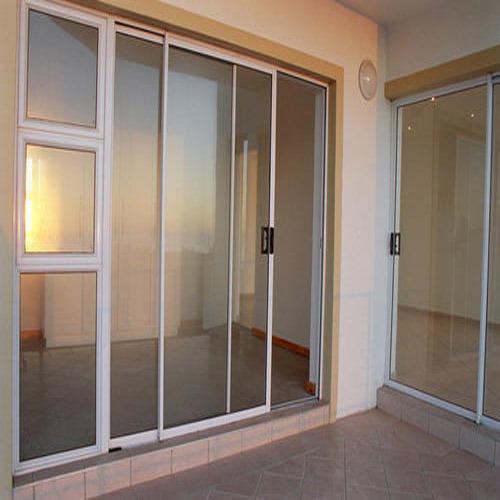 Aluminum sliding doors