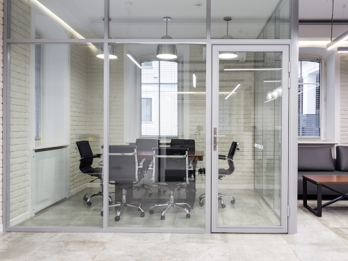 Aluminum partitions