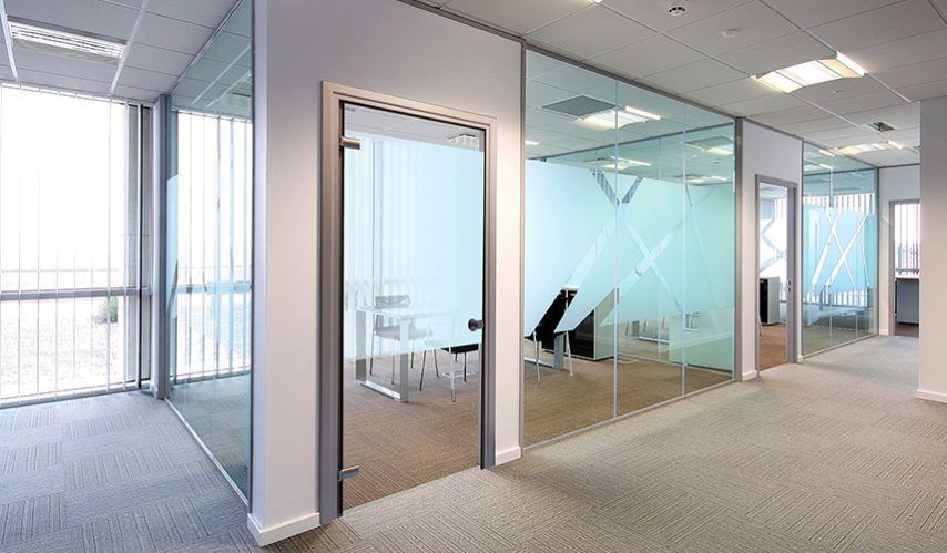 ￼GLASS DOORS FOR OFFICE