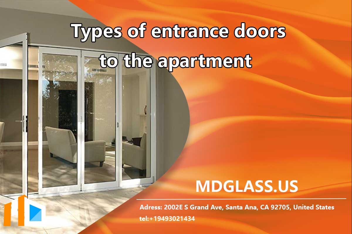 Types of entrance doors to the apartment