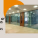 Features of installing glass partitions