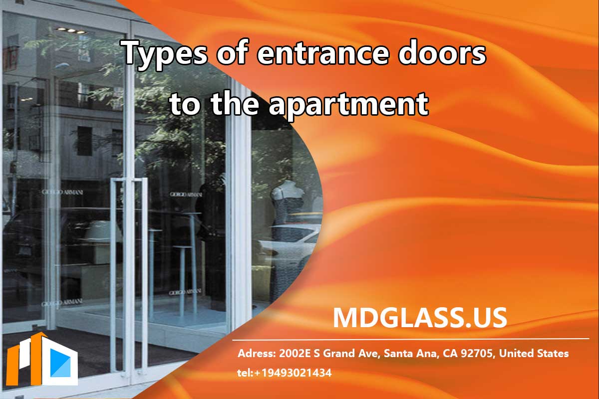 Types of entrance doors