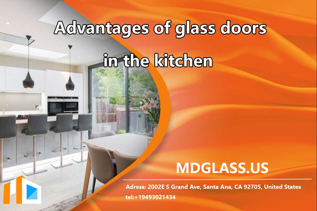 Advantages of glass doors in the kitchen