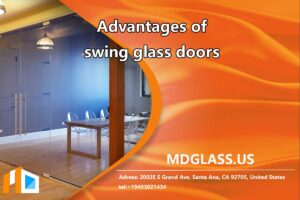 Advantages of swing glass doors