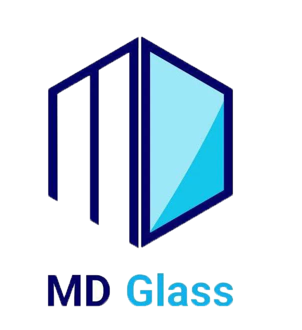 md glass logo